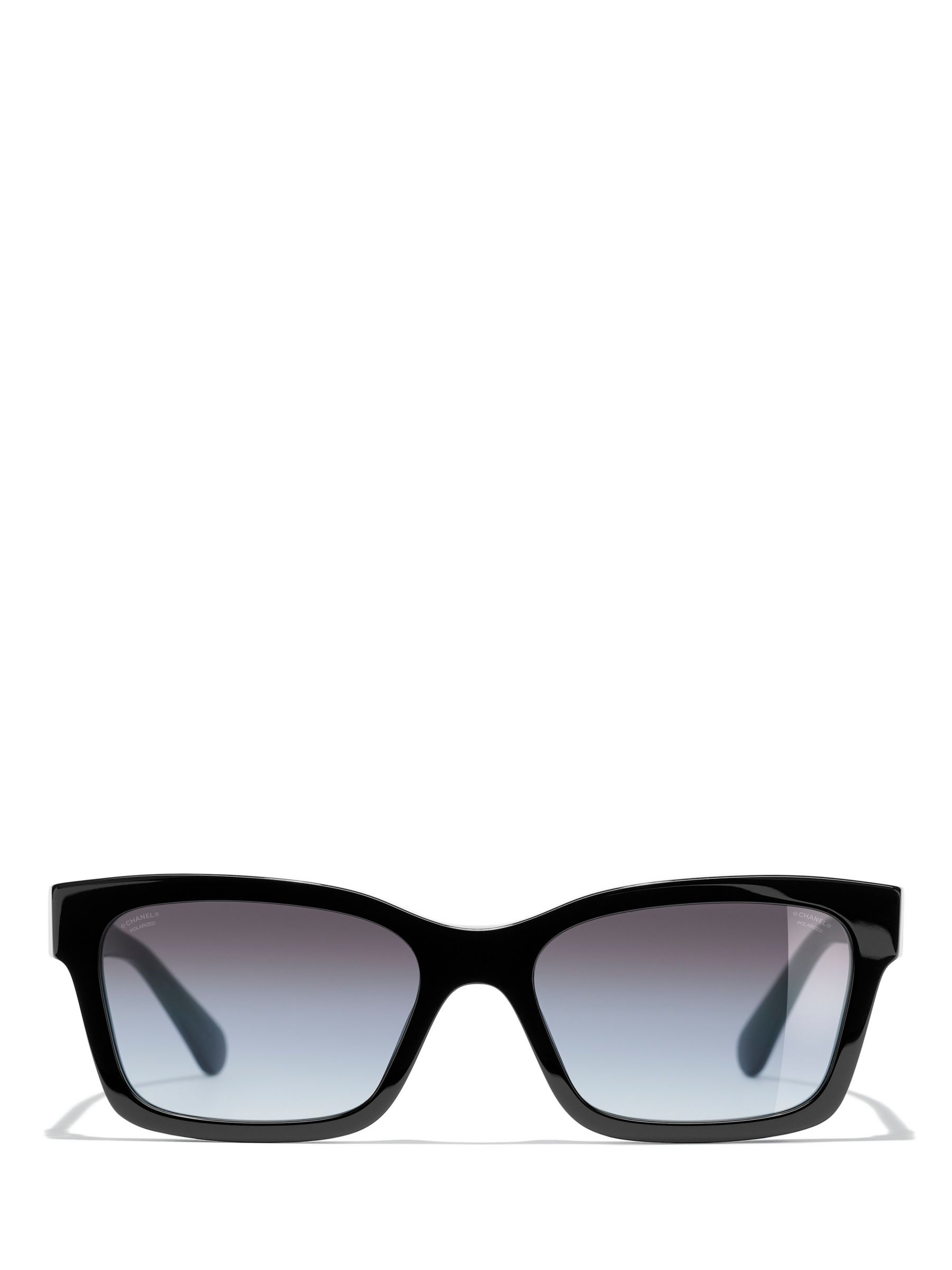 Chanel Square Sunglasses CH5417 54 Brown & Black & Beige Sunglasses