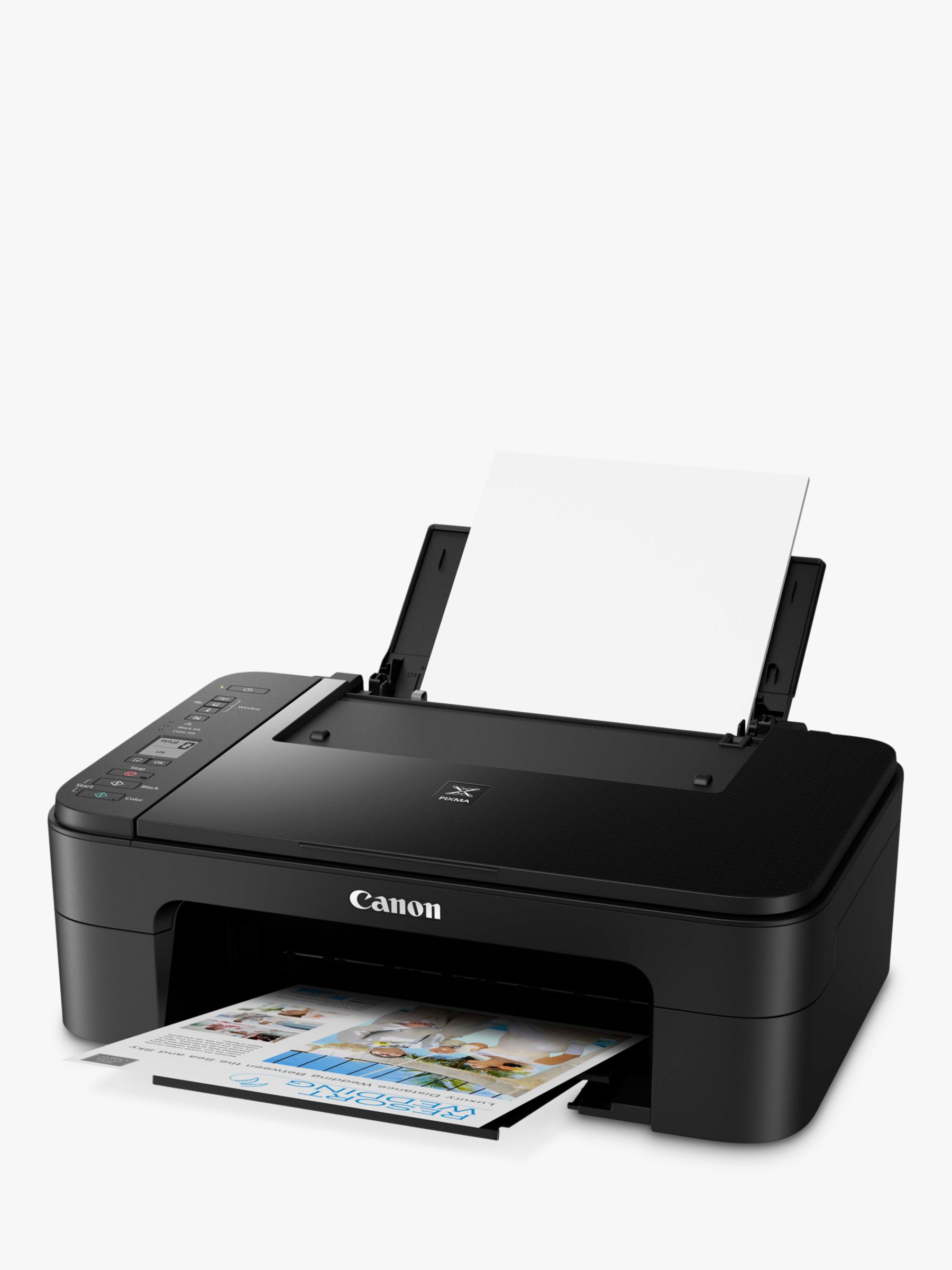Canon PIXMA TS3350 All-in-One Wireless Wi-Fi Printer, Black