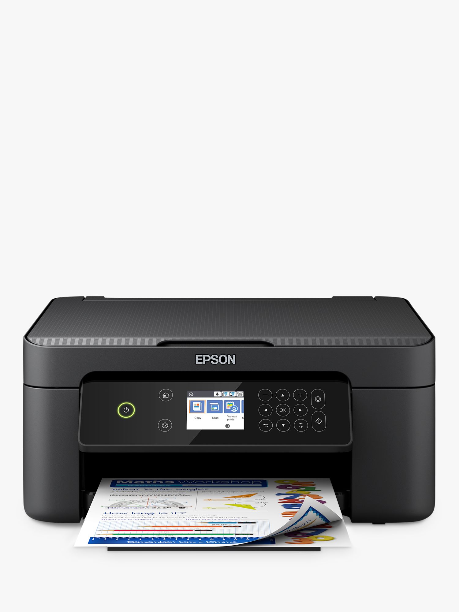 Epson Expression Home Xp 4100 Wi Fi Three In One Printer Black At John Lewis Partners