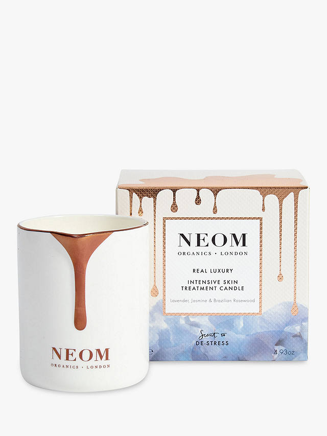 Neom Organics London Real Luxury Skin Treatment Scented Candle, 140g 1