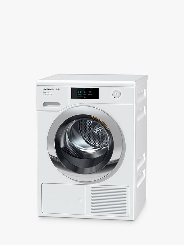 Buy Miele TCR860WP Heat Pump Tumble Dryer, 9kg Load, A+++ Energy Rating, White Online at johnlewis.com