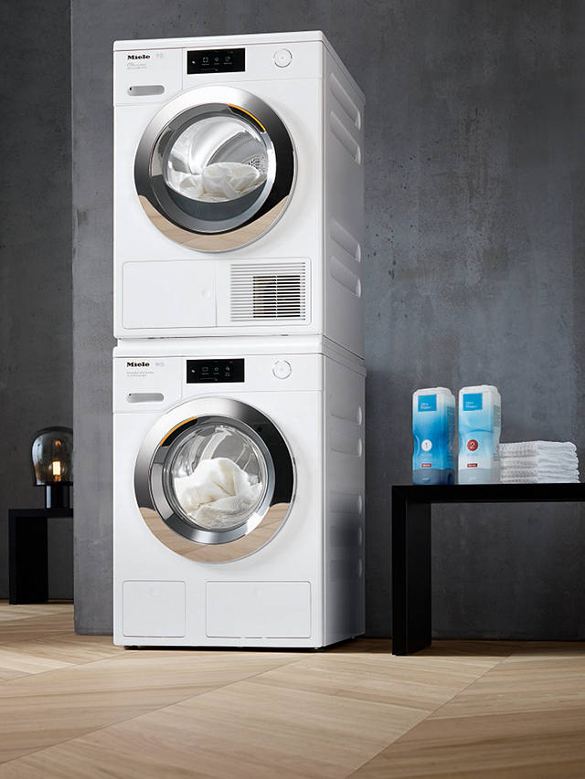 Buy Miele TCR860WP Heat Pump Tumble Dryer, 9kg Load, A+++ Energy Rating, White Online at johnlewis.com