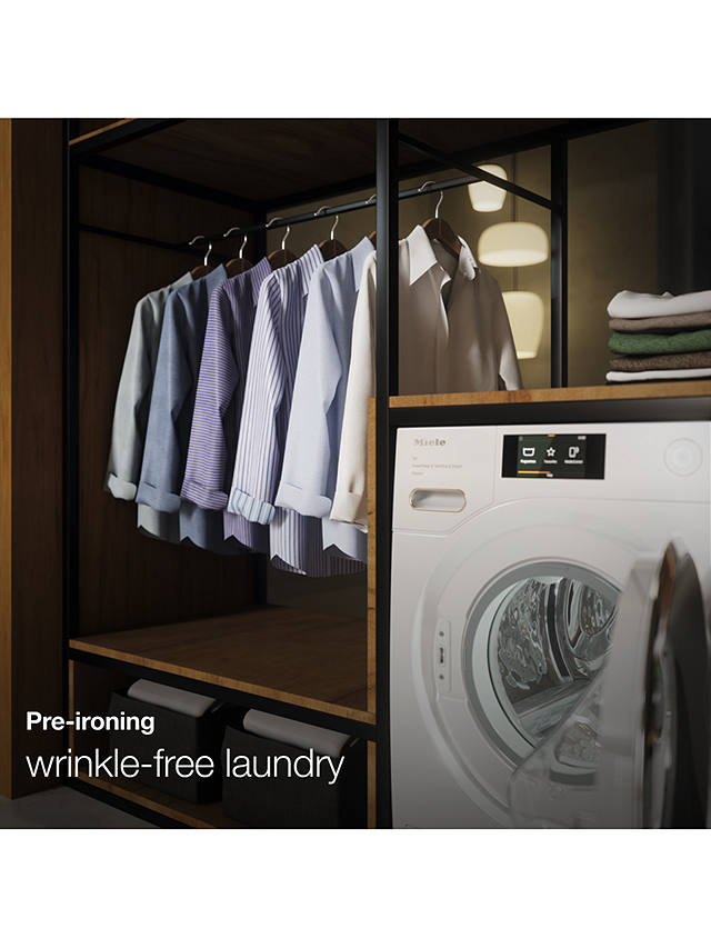 Buy Miele WEI865 Freestanding Washing Machine, 9kg Load, 1600rpm Spin, White Online at johnlewis.com