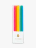 Talking Tables Rainbow Birthday Candles, Pack of 16