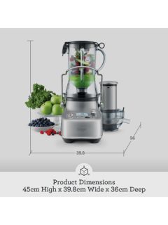 Sage SJB815BSS the 3X Bluicer™ Pro Juicer, Stainless Steel