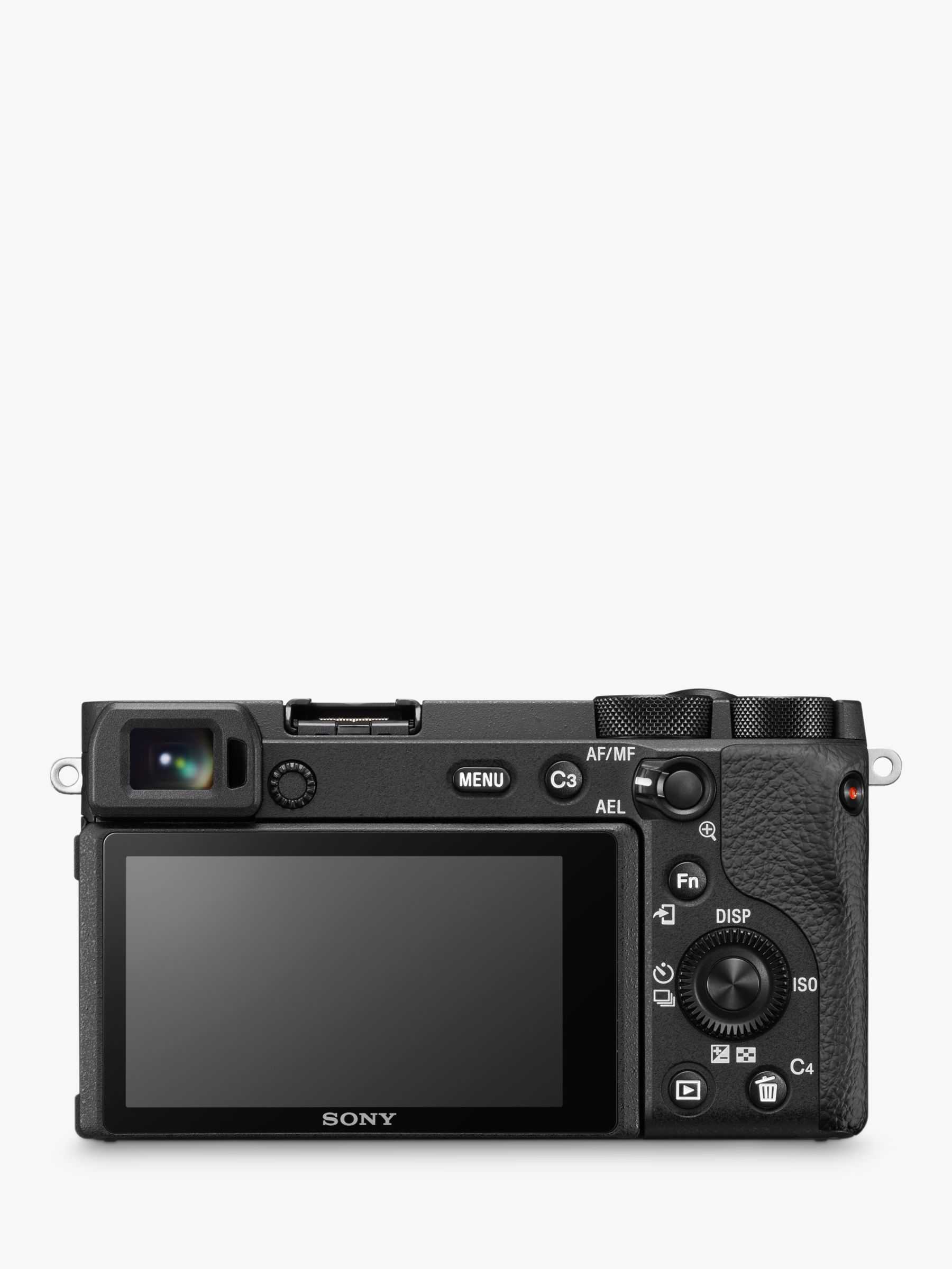  Sony a6600 Mirrorless Camera 4K APS-C ILCE-6600MB with  18-135mm F3.5-5.6 OSS Lens Kit and Deco Gear Case + Extra Battery + Flash +  Wide Angle & Telephoto Lens + Filter