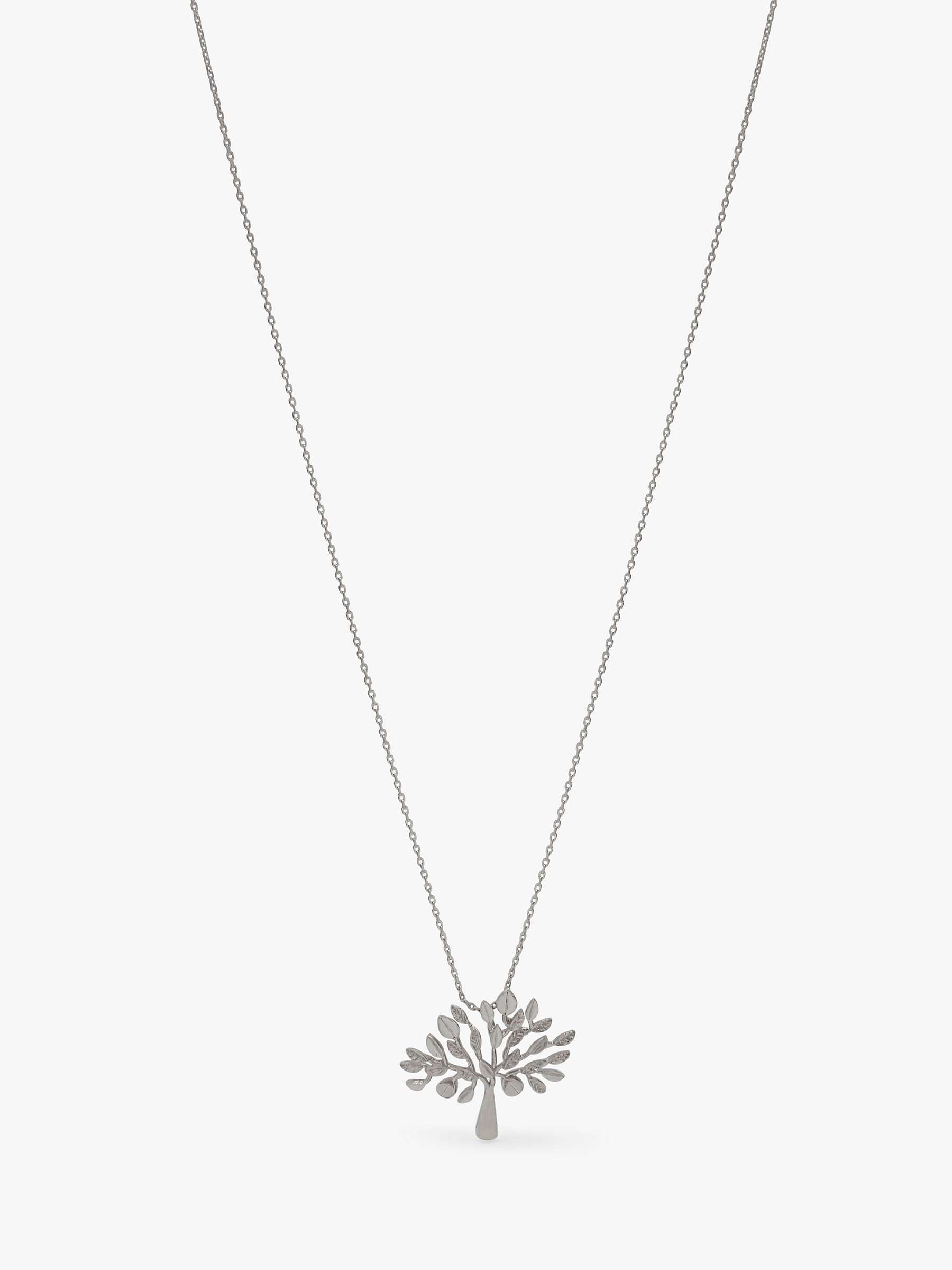 Buy Mulberry Tree Necklace, Silver Online at johnlewis.com
