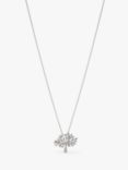 Mulberry Tree Necklace, Silver
