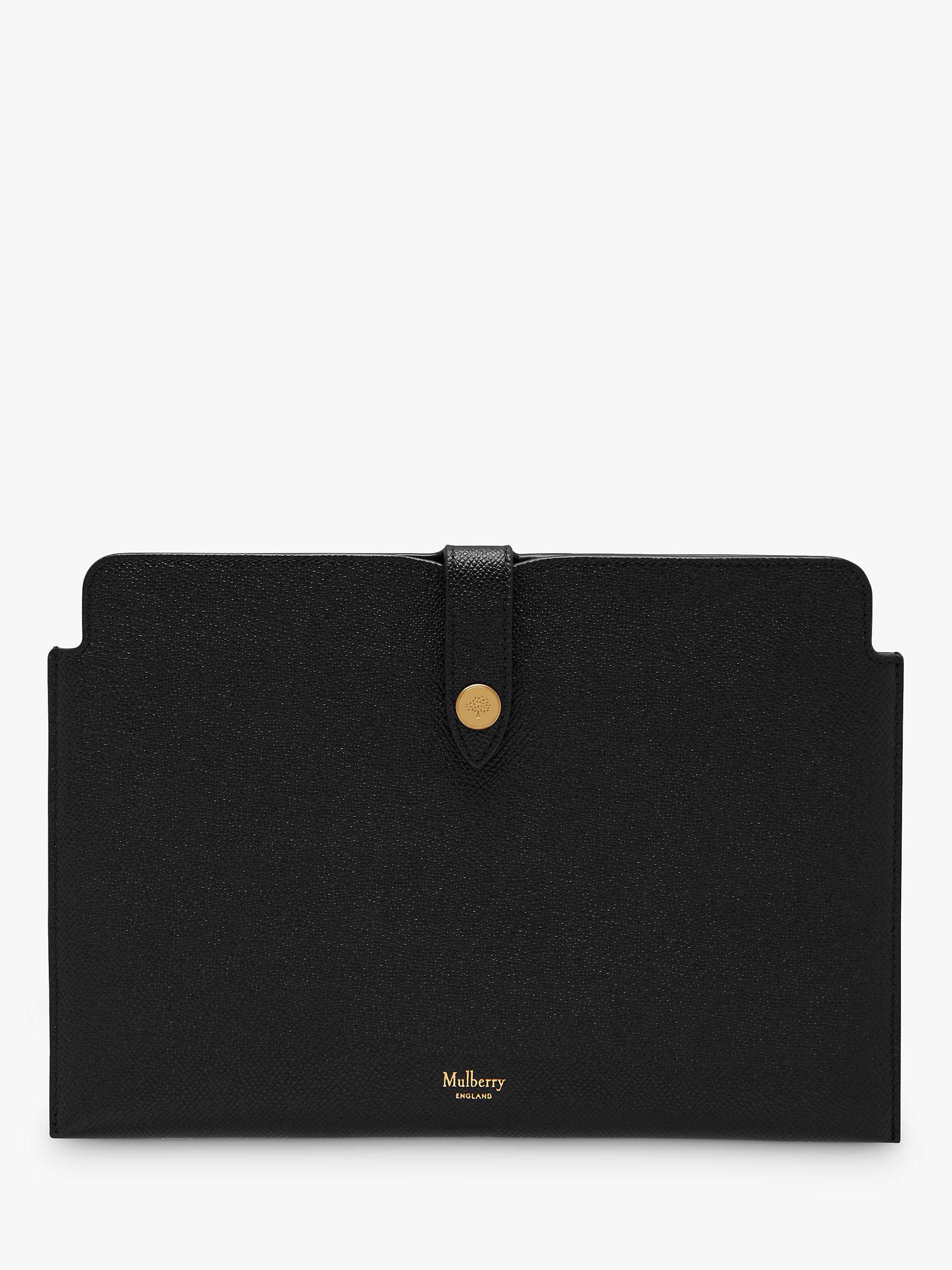 Buy Mulberry Small Printed Leather Press Stud Tech Pouch Online at johnlewis.com
