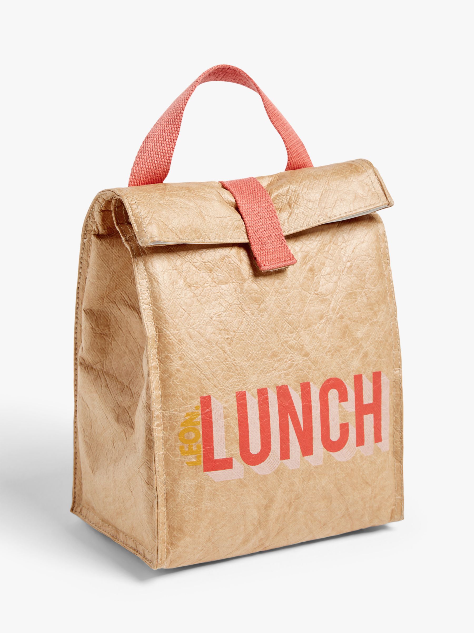 LEON Reusable Paper Lunch Cooler Bag at John Lewis & Partners