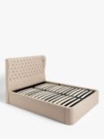 TEMPUR® Button Ottoman Storage Upholstered Bed Frame, King Size