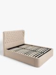 TEMPUR® Button Ottoman Storage Upholstered Bed Frame, Double