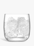 LSA International Borough Tumblers, Set of 4, 300ml, Clear