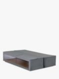 Hypnos Hideaway Storage Upholstered Divan Base, King Size, Imperio Grey