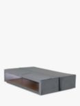 Hypnos Hideaway Storage Upholstered Divan Base, Double, Imperio Grey