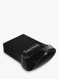 SanDisk Ultra Fit USB 3.2 Portable Flash Drive, 128GB