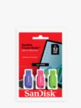 SanDisk Cruzer Blade USB Flash Drive, 32GB, 3 Pack