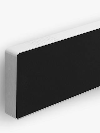 Bang & Olufsen Beosound Stage All-In-One Soundbar with Dolby Atmos, Chromecast built-in & Apple Airplay 2, Natural Aluminium/Black