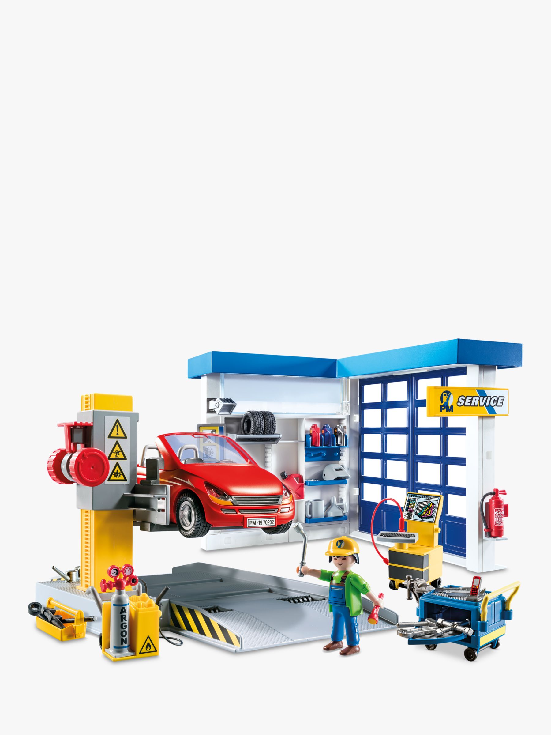 playmobil garage
