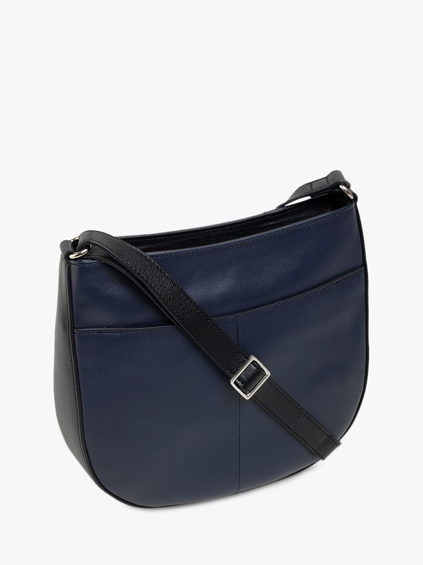 Radley London Pockets Leather Cross Body Bag, Smooth Ink at John Lewis