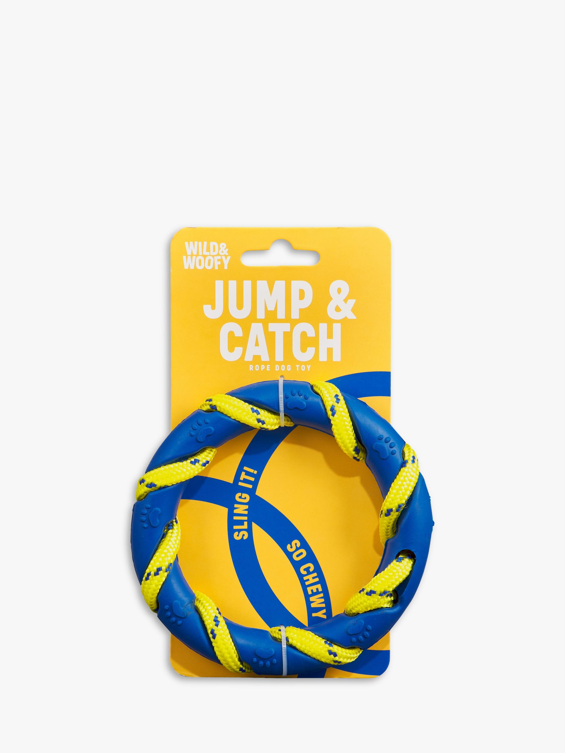 Wild & Woofy Jump & Catch Dog Toy review