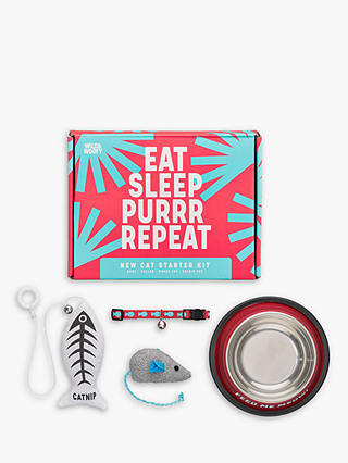 Wild & Woofy New Cat Starter Kit Gift Set