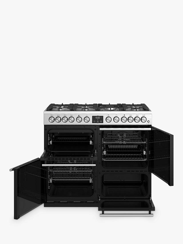 Buy Stoves Precision Deluxe S1000DF Dual Fuel Range Cooker, A/A/A Range Cooker, Black Online at johnlewis.com