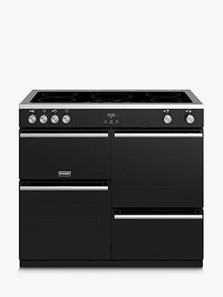 Stoves Precision Deluxe S1000Ei Electric Range Cooker with Induction Hob, A/A/A Energy Rating