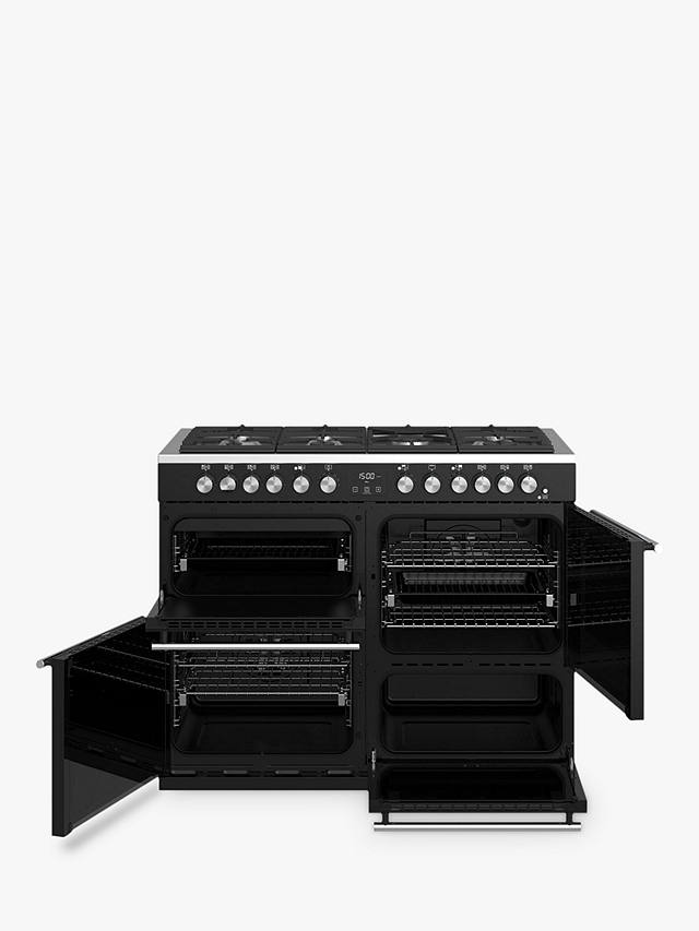 Buy Stoves Precision Deluxe S1100DF Dual Fuel Range Cooker, A/A/A Energy Rating, Black Online at johnlewis.com