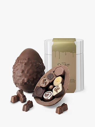 Hotel Chocolat Thick Rocky Road to Caramel Easter Egg, 500g