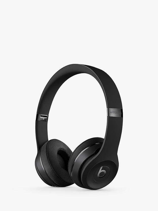 Beats Solo³ Wireless Bluetooth On-Ear Headphones with Mic/Remote, Black