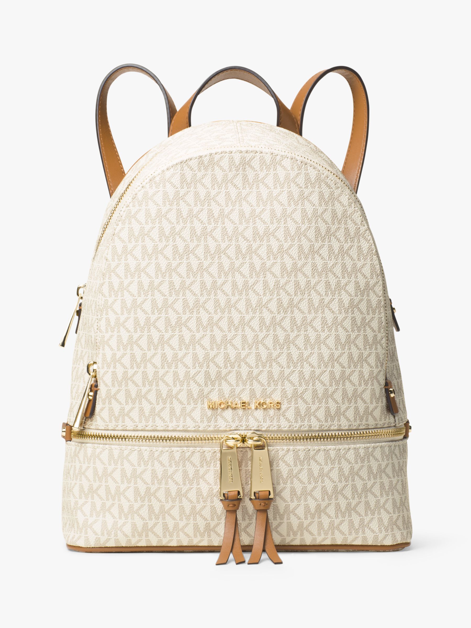 vanilla michael kors backpack