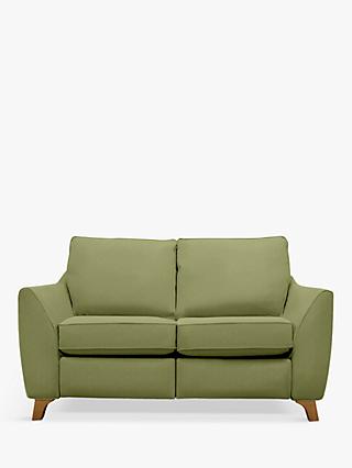 The Sixty Eight Range, G Plan Vintage The Sixty Eight Small 2 Seater Sofa with Single Footrest Mechanism, Marl Green