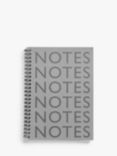 ANYDAY John Lewis & Partners A5 Ruled Notebook, Grey