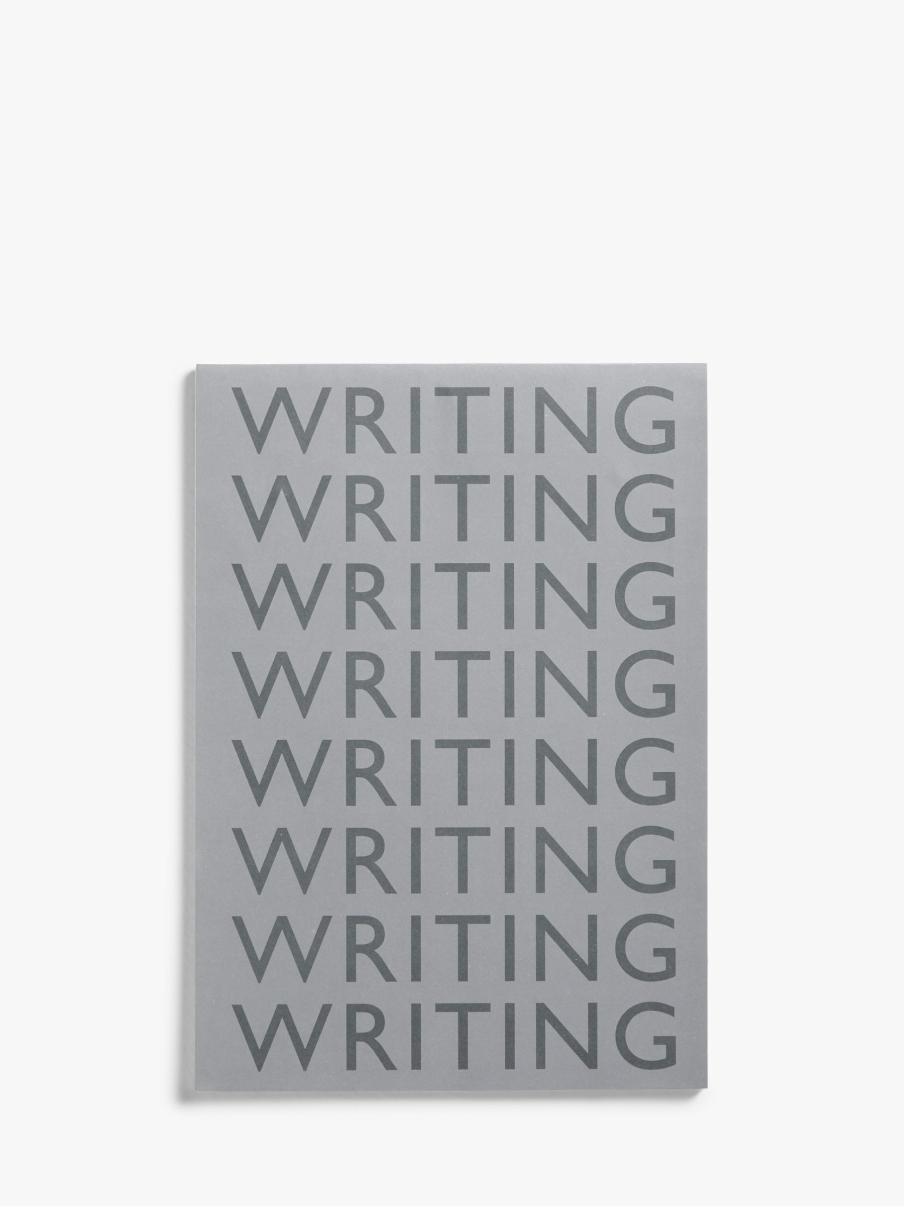 Anyday John Lewis Partners Plain Writing Notepad Grey