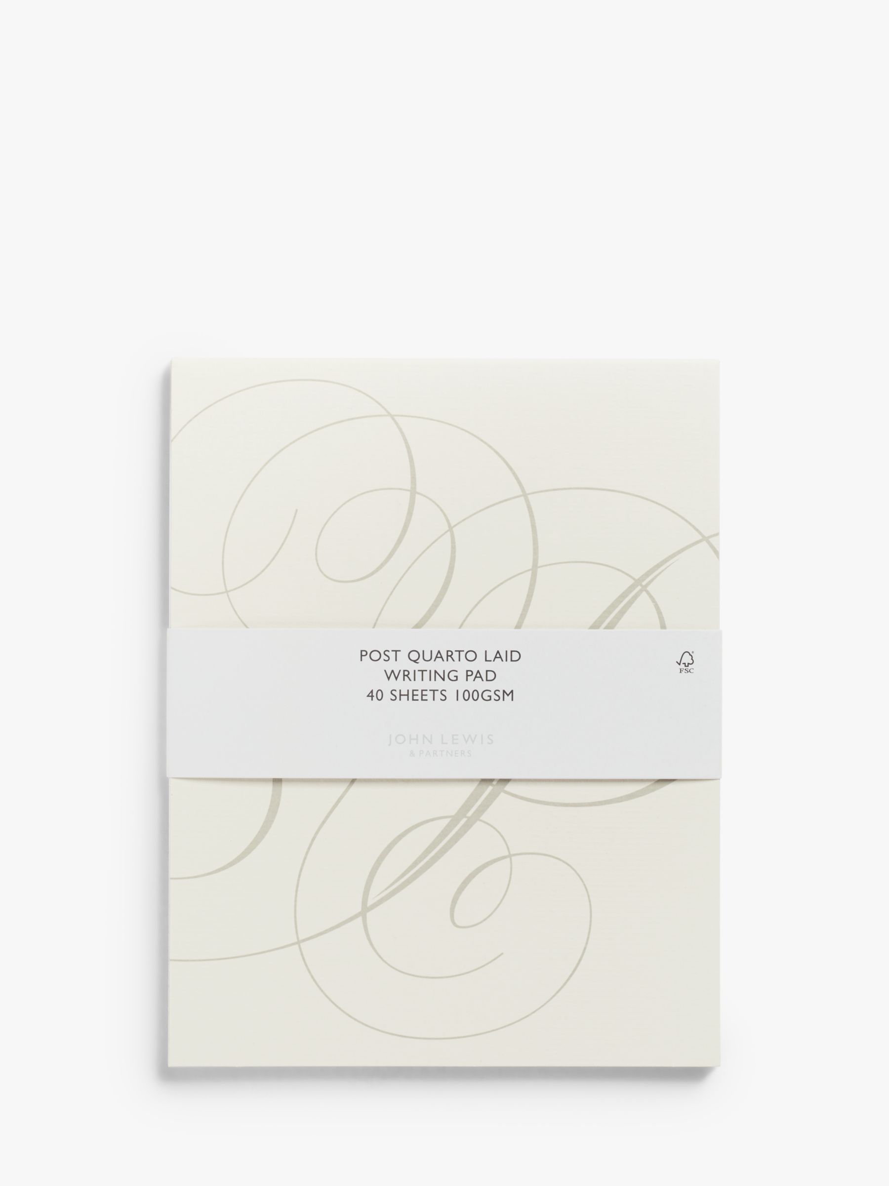 John Lewis P4 Laid Writing Pad