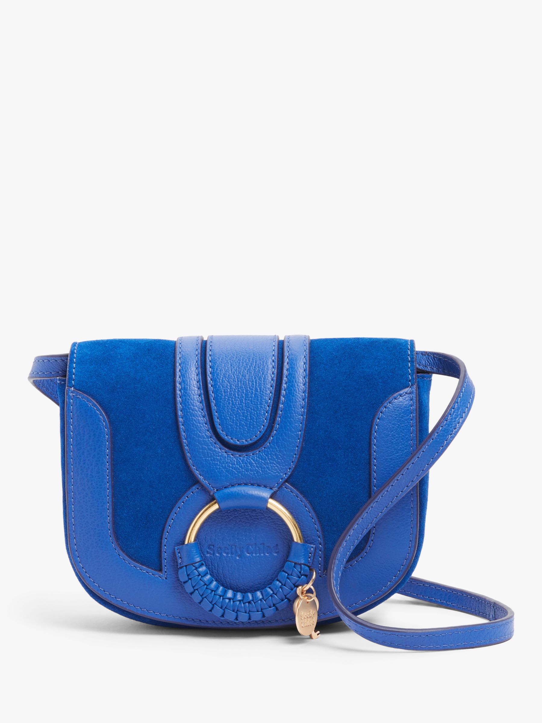 See By Chloé Mini Hana Suede Leather Satchel Bag at John Lewis & Partners