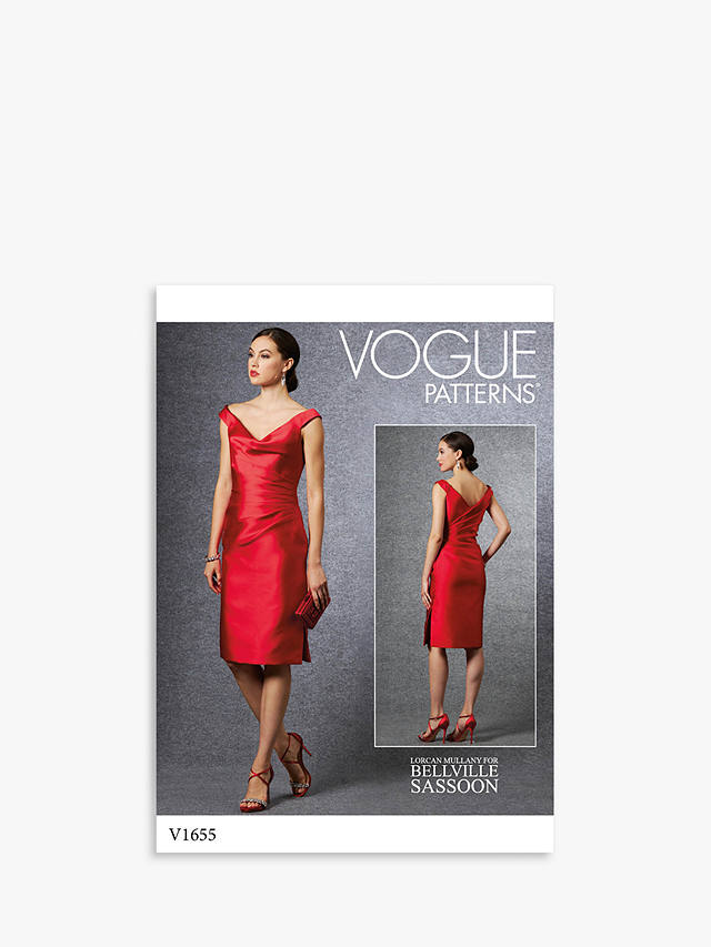 Vogue Women's Occasion Dress Sewing Pattern, 1655, A5