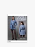 Vogue Women's Jacket, Trousers and Top Sewing Pattern, 1663