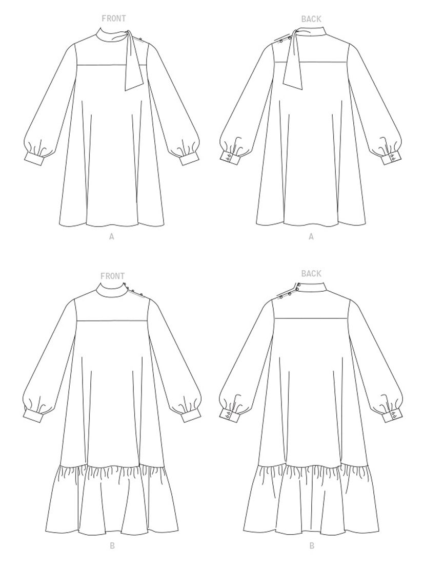 Vogue Women's Dress Sewing Pattern Pattern, 1652, A5