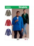 Simplicity Women's Blazer Jacket, 8955
