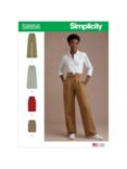 Simplicity Women's Trousers and Skirts Sewing Pattern, 8956