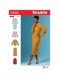 Simplicity Women's Dress And Two-Piece Sewing Pattern, 8982