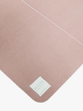 M Life Mendhi 5mm Yoga Mat, Dusk Pink