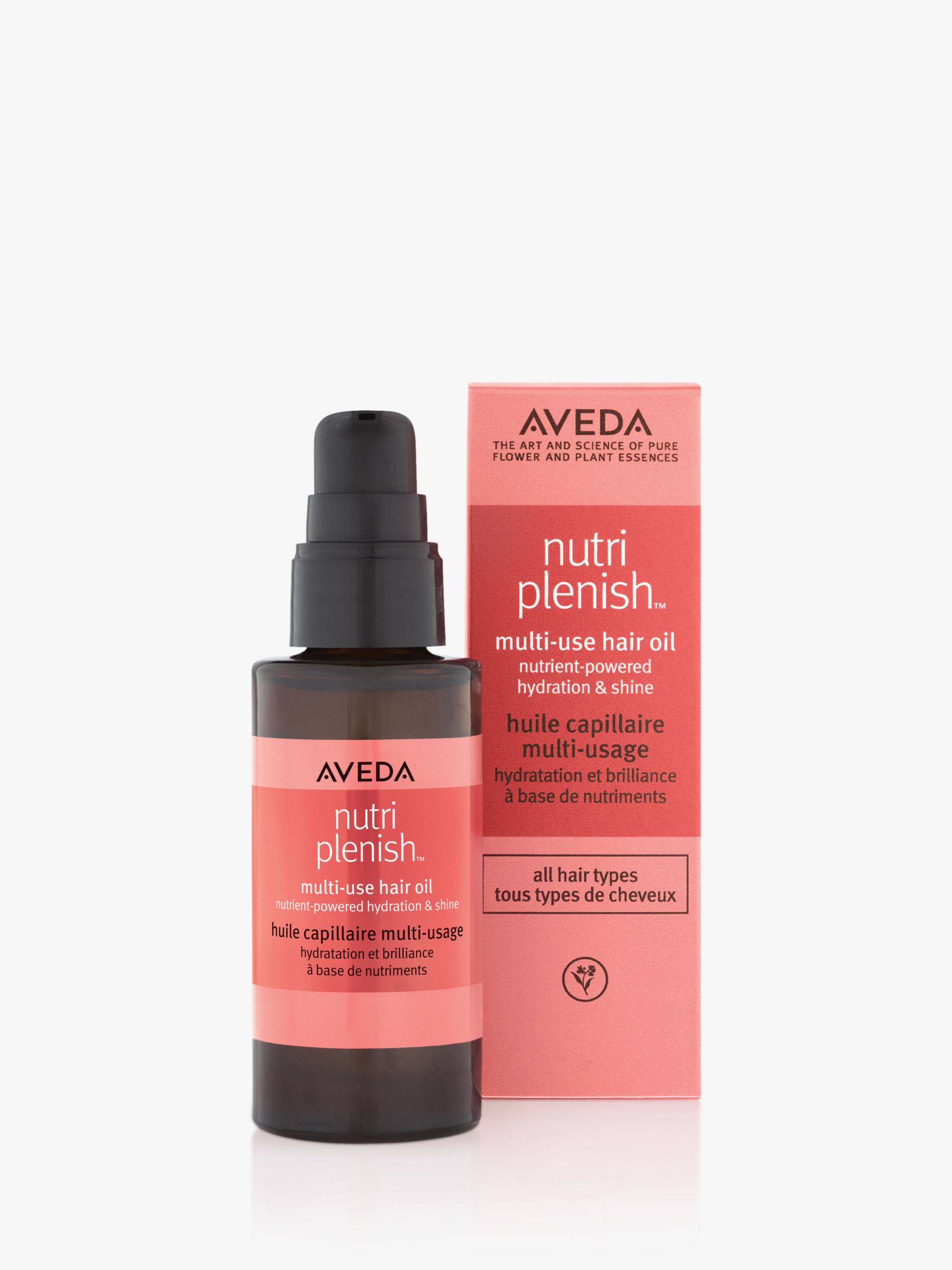 Aveda Nutri-Plenish Multi-Use Hair Oil, 30ml 2