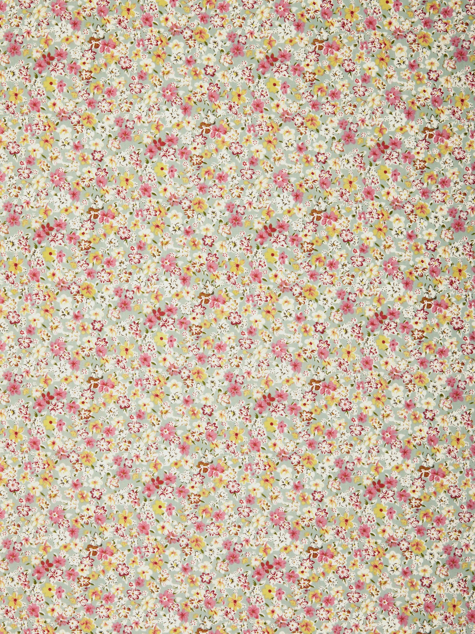 Peter Horton Textiles Ditsy Flowers Print Fabric, Sage
