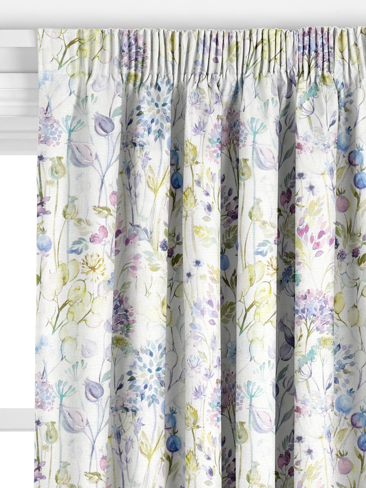 Voyage Hedgerow Made to Measure Curtains, Violet