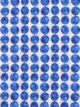 John Lewis & Partners Abstract Spots Print Fabric, Blue