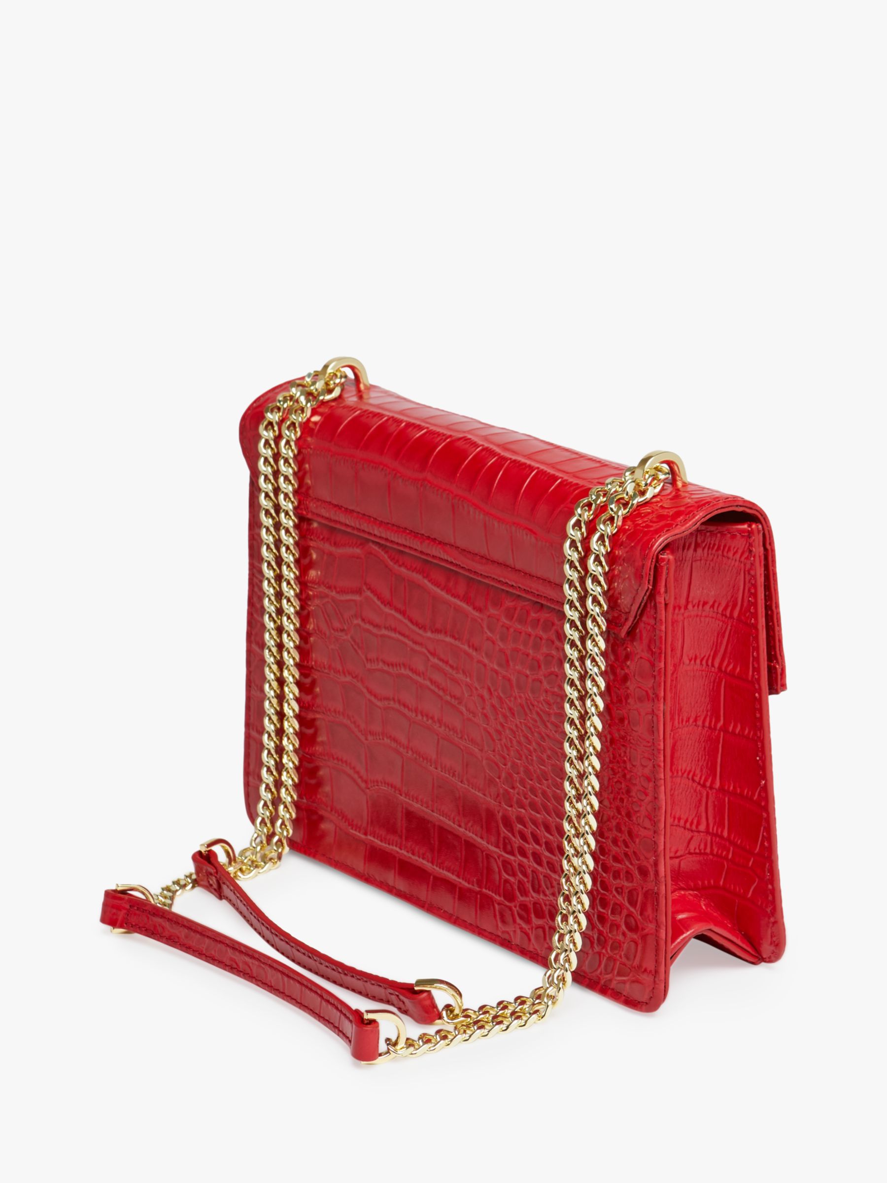 red croc crossbody bag