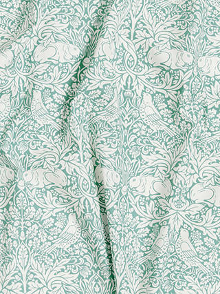 Morris & Co. Brer Rabbit Print Fabric, Teal